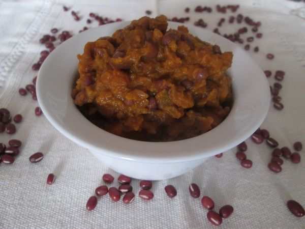Azuki zucca e Kombu