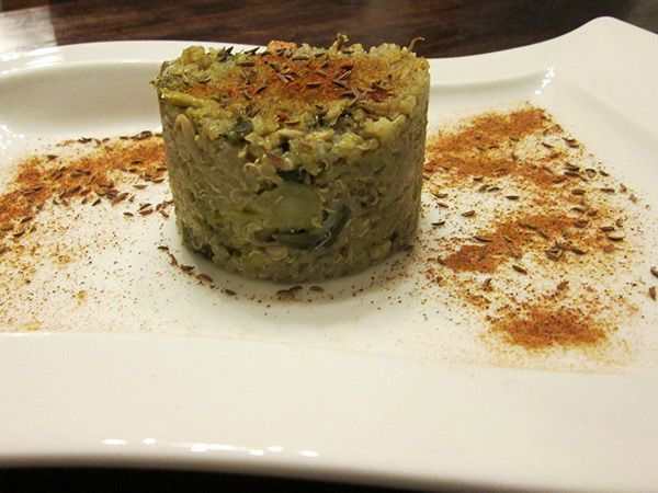 Cilindri di quinoa