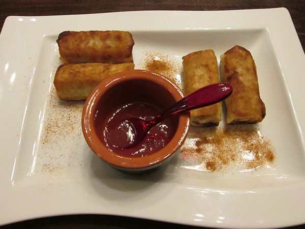 Involtini primavera con salsa agrodolce