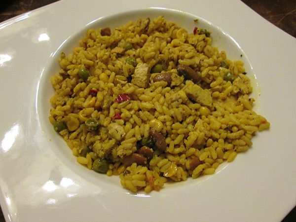 Paella vegetale