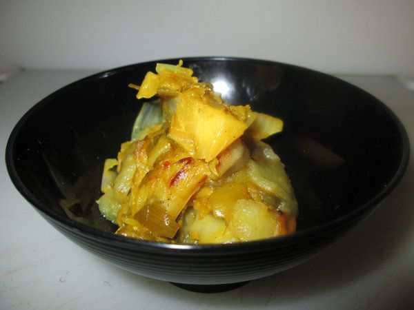 Finocchi brasati giallo zafferano